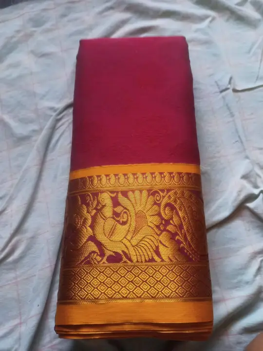 Pure cotton jacquard sarees  uploaded by business on 6/1/2023