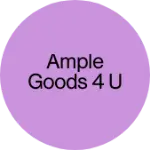 Business logo of Ample goods 4 u