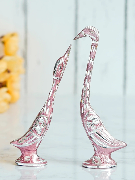 🩷🩷SKU = UYASWAN507_PINKNG
7 Inch Pink Kissing Swan Couple Handcrafted Decorative Figurine
 uploaded by Home decor on 6/1/2023