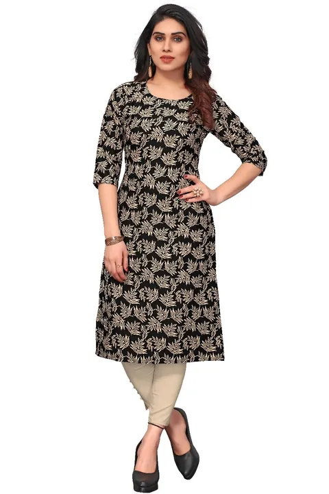Casual printed straight kurti uploaded by Navya fashion on 6/1/2023