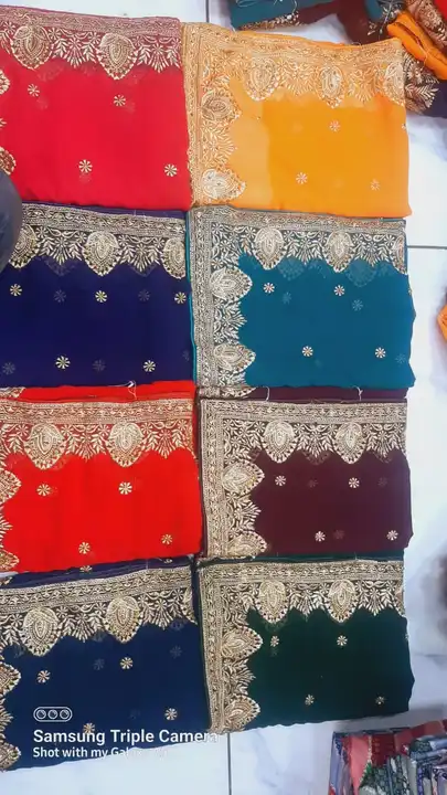 60gram fency work saree  uploaded by business on 6/1/2023