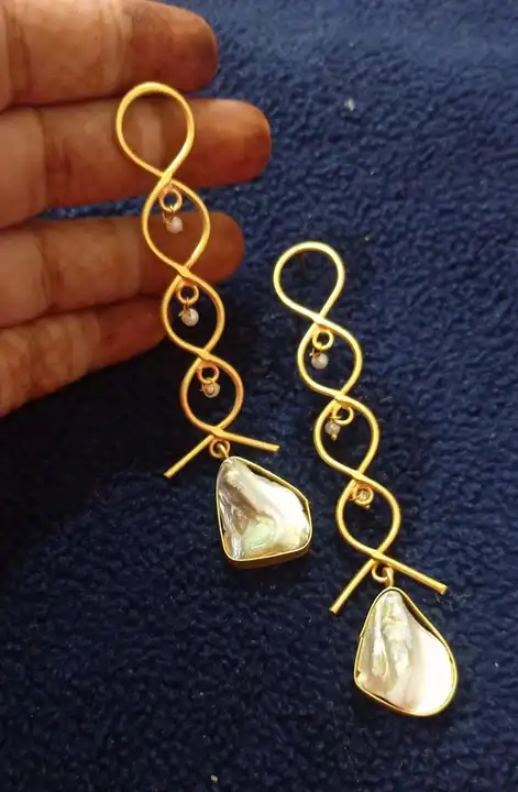 Brass bareque pearl  uploaded by Deepsha Jewellery on 6/1/2023