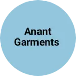 Business logo of Anant garments