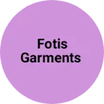 Business logo of Fotis Garments