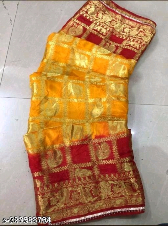 Hathi More Hand Dyed Saree uploaded by business on 6/1/2023