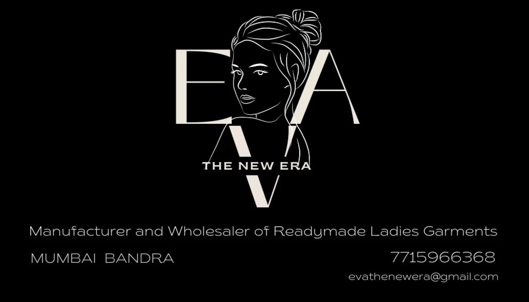 Visiting card store images of EVA the new era