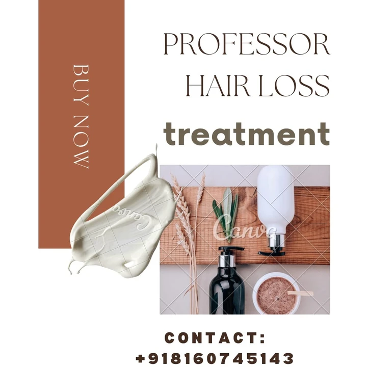 Visiting card store images of Professor hair oil
