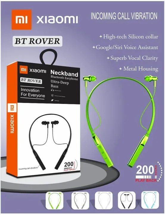 MI BT Rover Wirless Bluetooth With Calling Vibration Neckband  uploaded by Heartium®️ Company on 6/1/2023