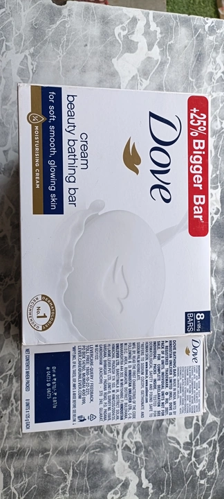 Dove soap pack of 8 (mrp 870) uploaded by MK TRADERS on 6/1/2023
