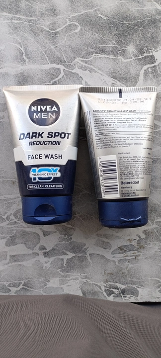Nivea dark spot face wash (mrp 225) uploaded by MK TRADERS on 6/1/2023
