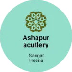 Business logo of AshapuraCutlery Heenasangar