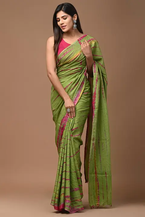 Assam silk sarees uploaded by Print Factory Bagru on 6/1/2023
