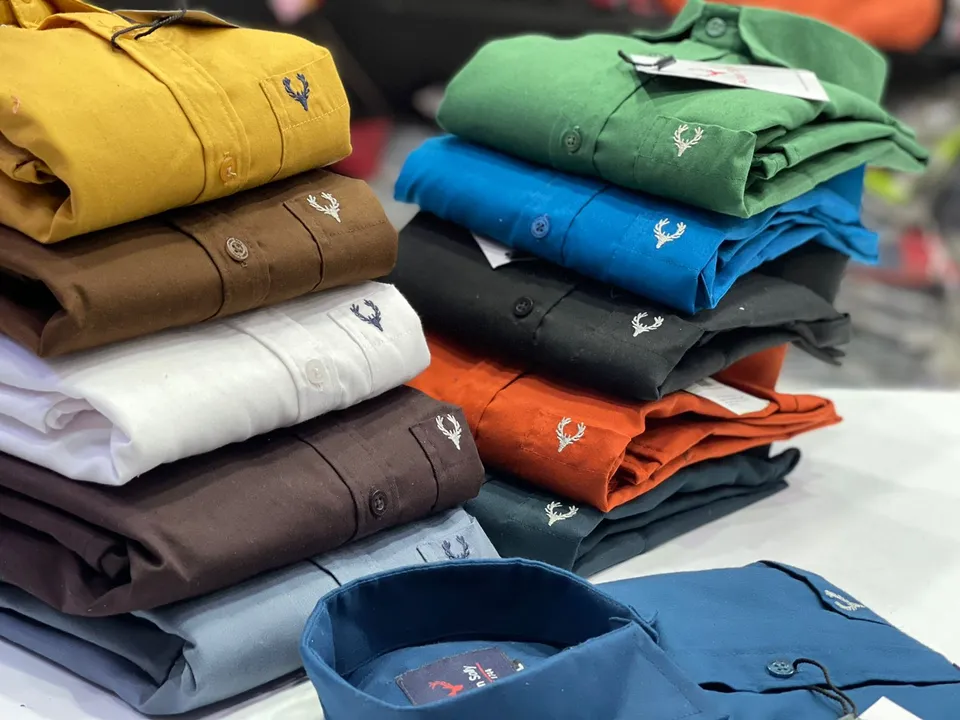 F/S Plain With Pocket Shirts Available In 40-40 Twill Fabric/12 Colours/M To XL Size/36 Pieces Set  uploaded by Gagan Apparels on 6/1/2023