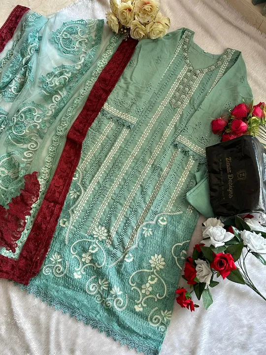 Pakistani suit  uploaded by Ayat collection on 6/1/2023