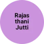 Business logo of Rajasthani jutti