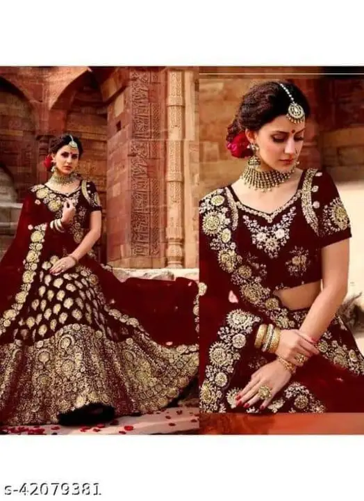 Womens Heavy Embroidered Work Wedding Lehenga Choli 
🚚CASH ON DELIVERY💥 FREE💥 ALL INDIA🚚
ᖇS. 115 uploaded by business on 6/1/2023