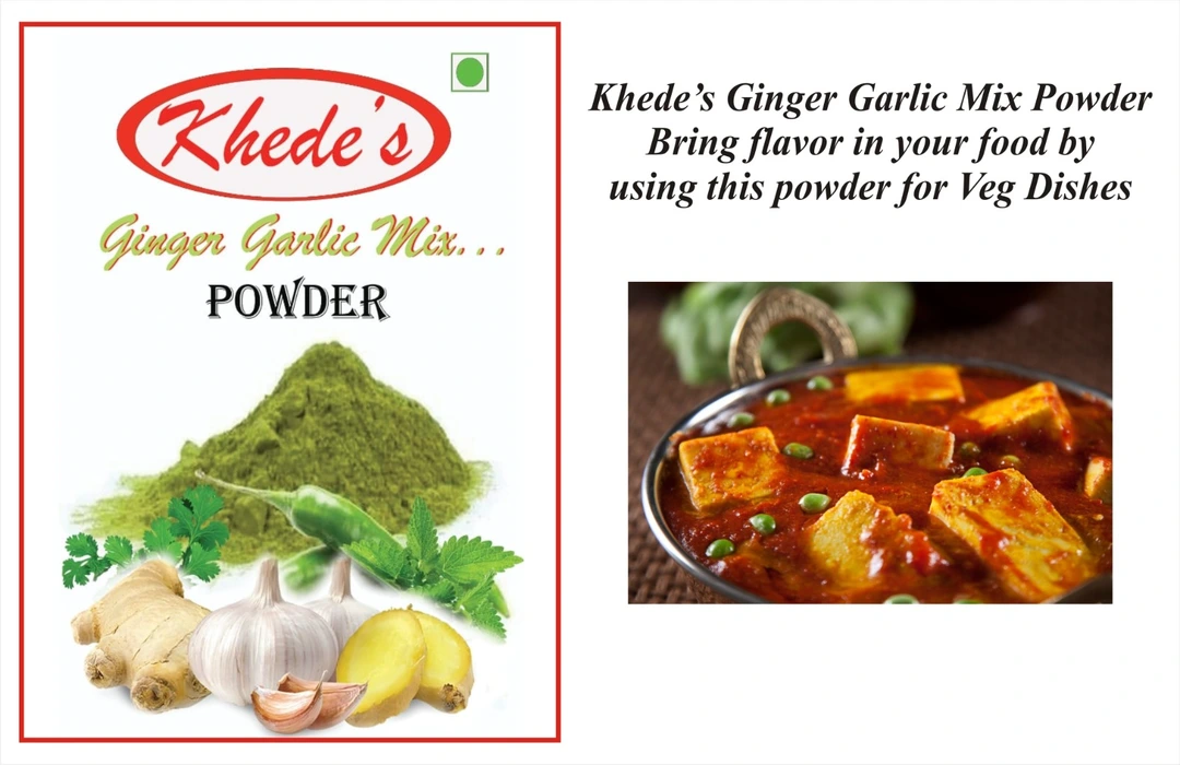 Khedes Ginger garlic mix powder  uploaded by business on 6/1/2023