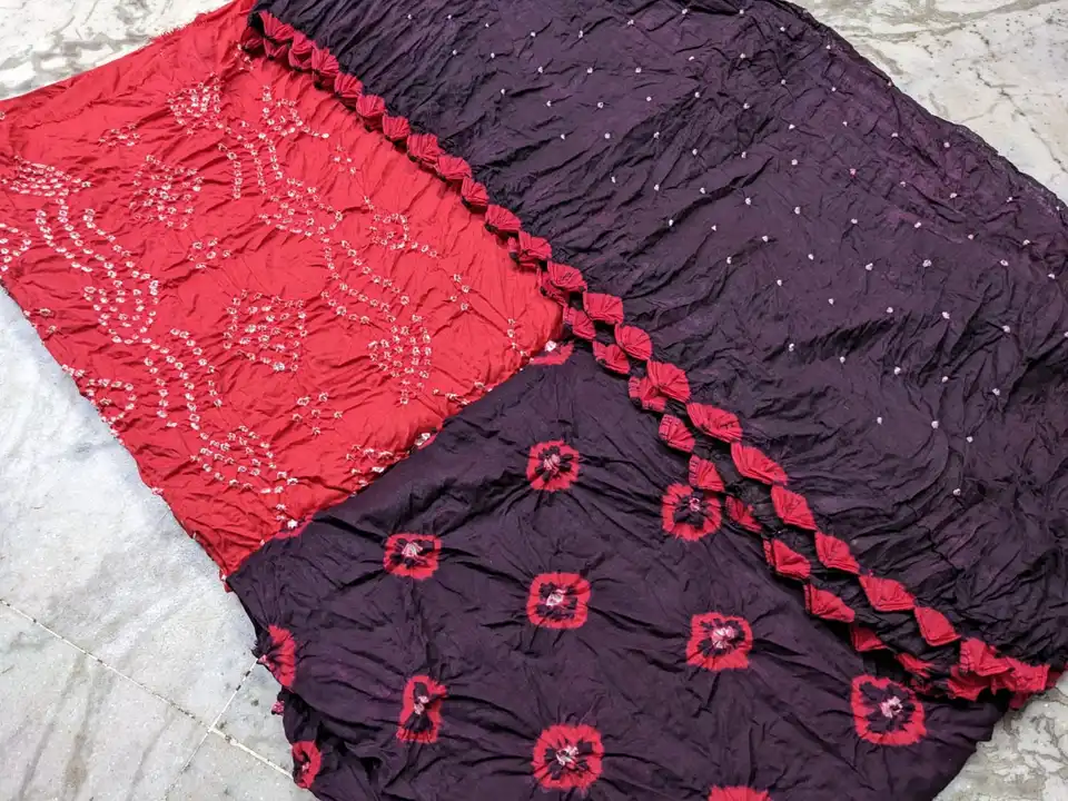  Bandani Dress material bhare uploaded by Ajrakh Bandhej on 6/1/2023