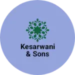 Business logo of Kesarwani & sons