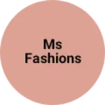 Business logo of Ms fashions