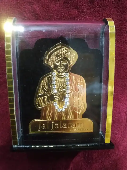 24 caret gold plated god murti uploaded by Rannade art jewellery on 6/1/2023