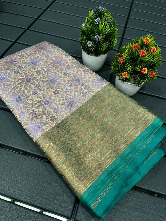 Soft silk saree uploaded by VARDHAK COLLECTION  on 6/1/2023