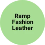 Business logo of Ramp Fashion leather exports
