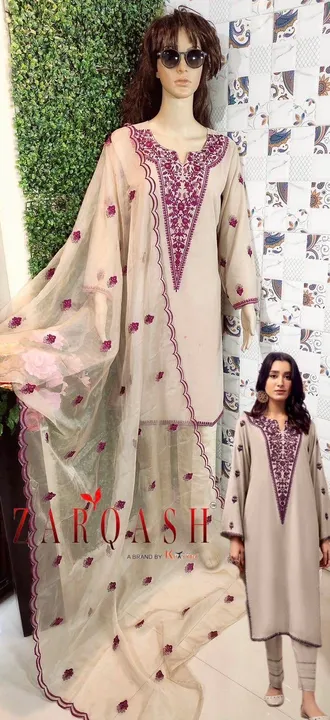 Pakistani suit  uploaded by Ayat collection on 6/1/2023