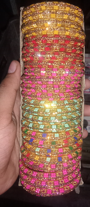 Brass bangles  uploaded by Aftab bangles store on 6/2/2023