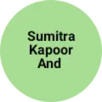 Business logo of Sumitra Kapoor and