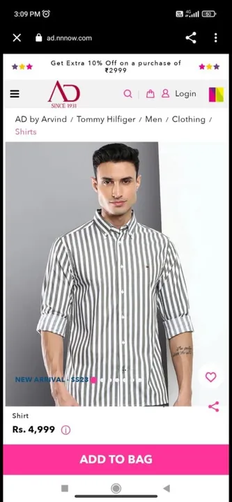 Find Original Tommy Hilfiger shirt by Rudransh enterprises near me, Reoti,  Ballia, Uttar Pradesh
