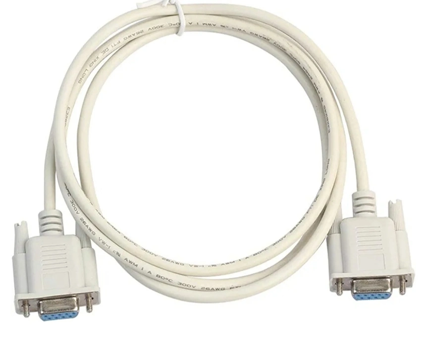 Mak World DB9 Female to DB9 Female Cable 1.5 Meter uploaded by business on 6/2/2023