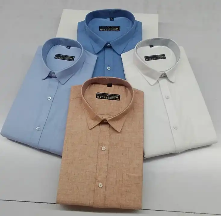 Premium linen Formal shirt  uploaded by Chiraag Garments on 6/2/2023