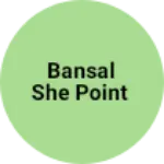 Business logo of Bansal she point