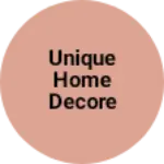Business logo of Unique Home Decore