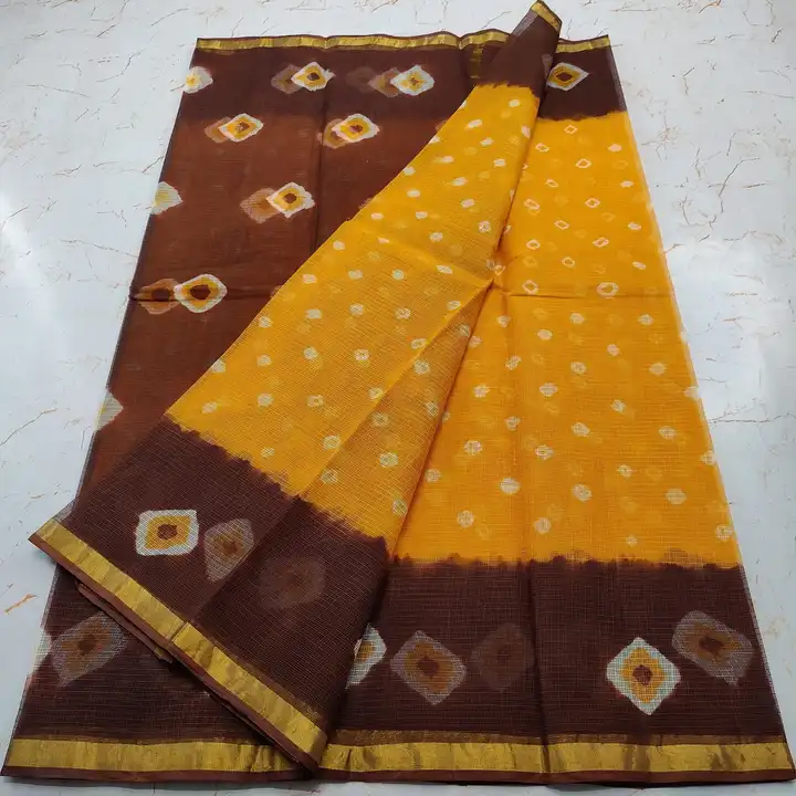 Pure Kota cotton saree  uploaded by Ansari Handloom on 6/2/2023