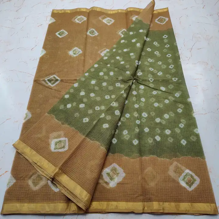 Pure Kota cotton saree  uploaded by Ansari Handloom on 6/2/2023