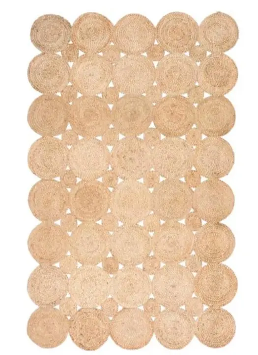 Jute rugs 80×50cm uploaded by Om guru textile on 6/2/2023