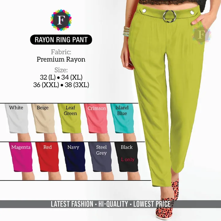 Rayon ring pant uploaded by Rise earth india on 6/2/2023