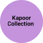 Business logo of Kapoor Collection
