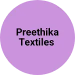 Business logo of Preethika textiles