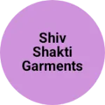 Business logo of Shiv Shakti Garments