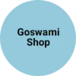 Business logo of Goswami shop