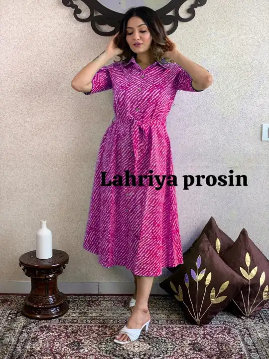 ✨  new lahriya summer special suit ✨

✨Beautiful 💯%  premium Reyon sulv 58 pik fabric  anarkali fri uploaded by JAIPURI FASHION HUB on 6/2/2023