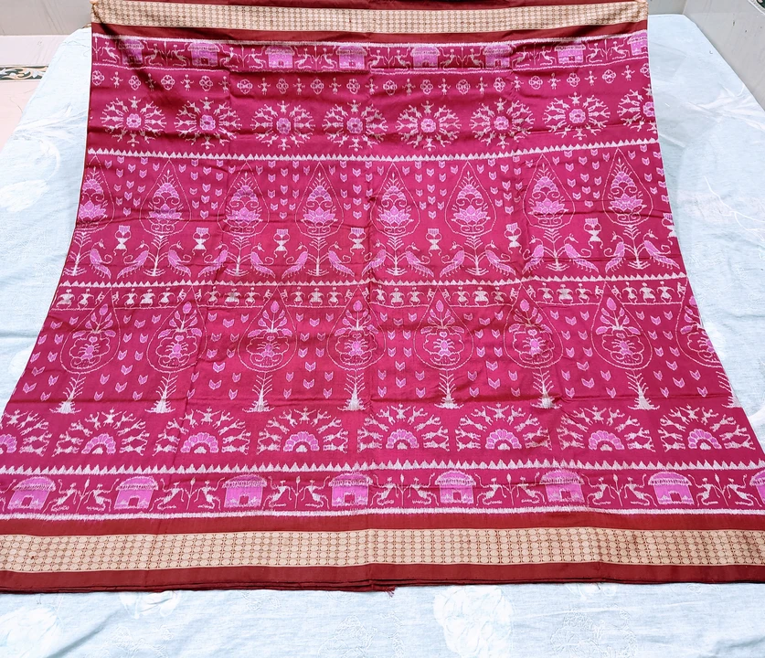Sambalpuri Handloom Silk (Pata) Saree  uploaded by SRIRAM HANDLOOM on 6/2/2023