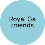 Business logo of Royal garmends