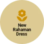 Business logo of New rahaman dress