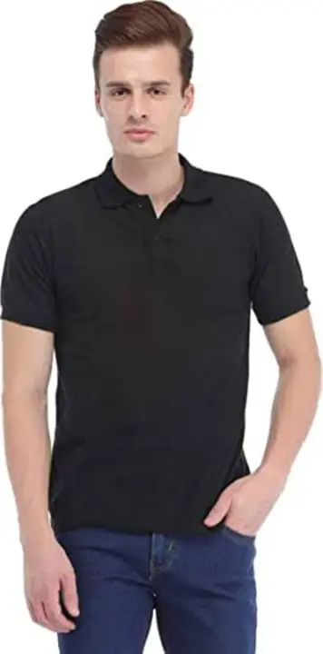 Polo neck men's t shirt  uploaded by business on 6/2/2023