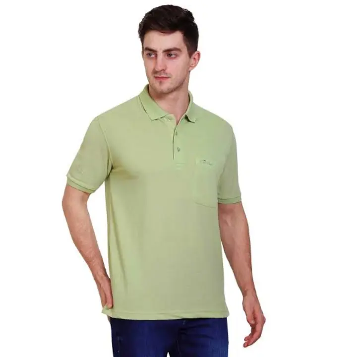 Polo neck men's t shirt  uploaded by S N enterprises on 6/2/2023