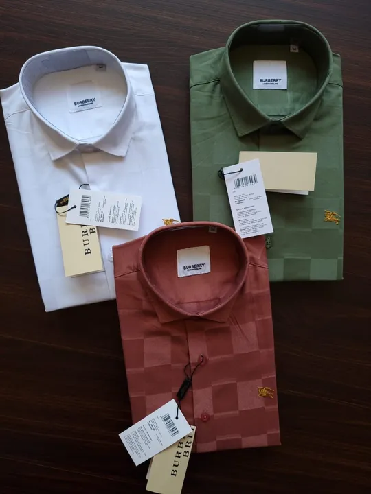 Burberry premium shirts uploaded by AM ENTERPRISES on 6/2/2023